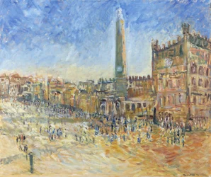 The Piazza in Siena, 1995